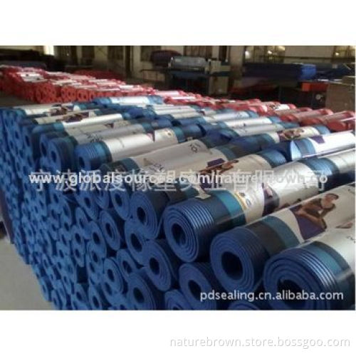 PVC Yoga mats with towels top